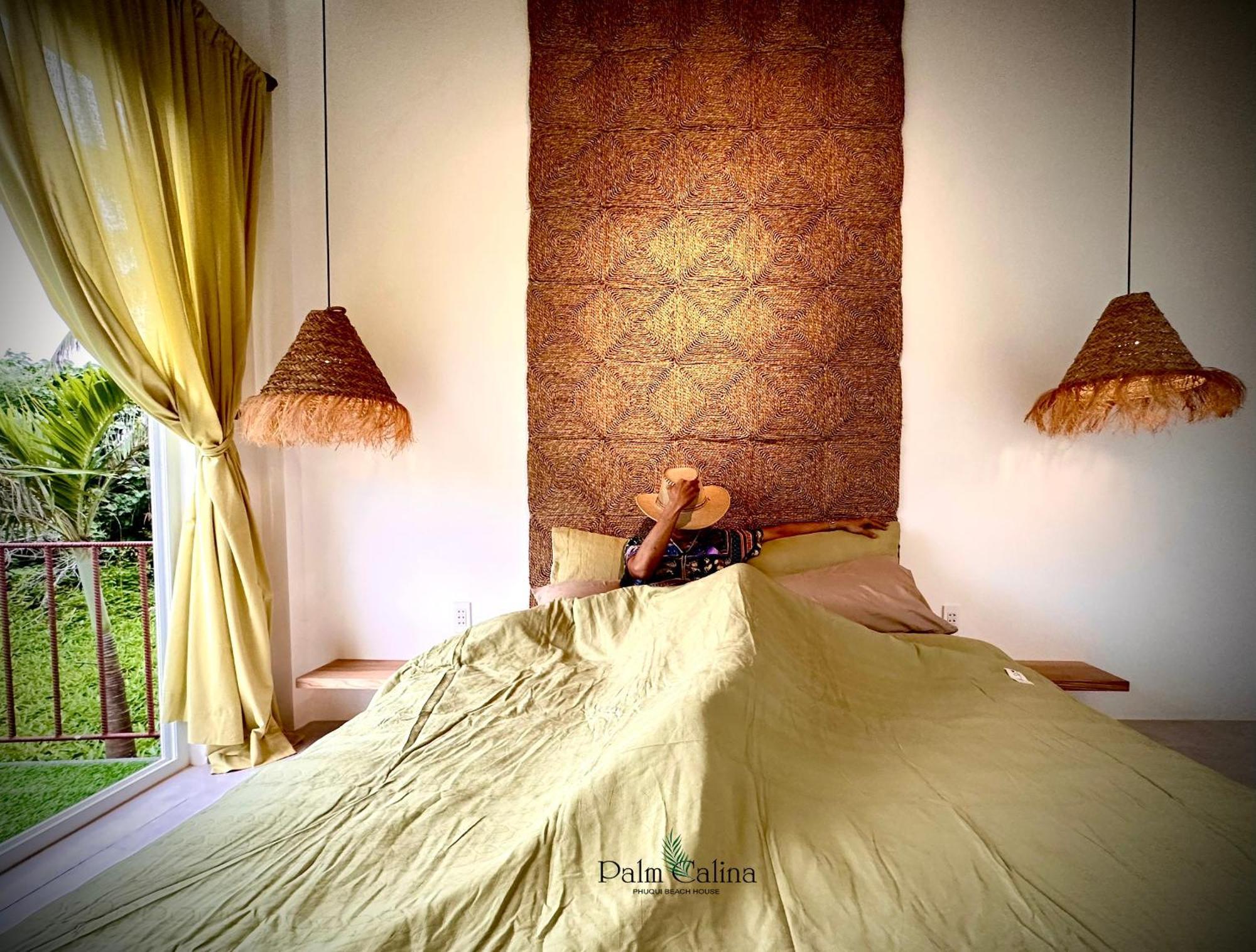 Palmcalina - Phuqui Beach House Cu Lao Thu Bagian luar foto